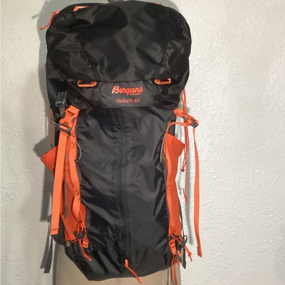 Bergman’s Men's Black and Orange Backpack - Picture 10 of 11